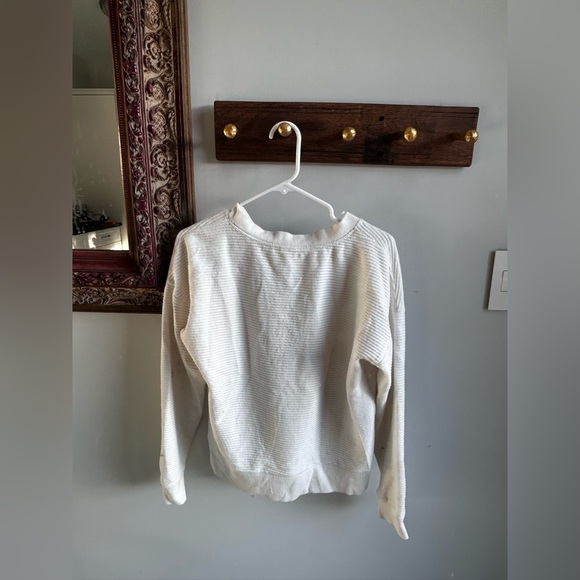 roxy white beach ribbed sweater - Picture 4 of 4